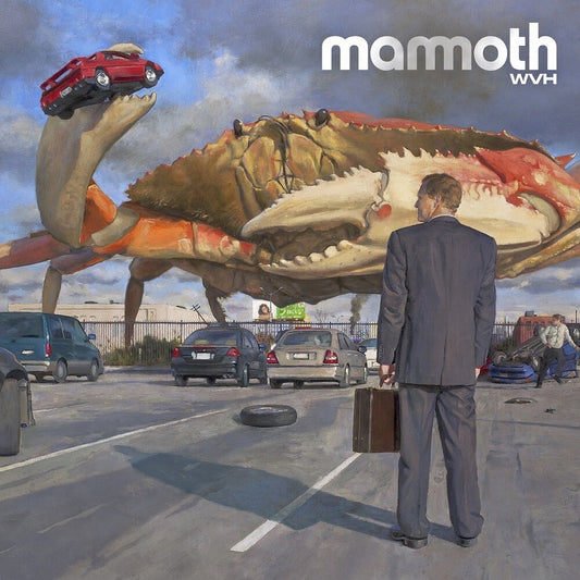 the album cover for Mammoth - Mammoth WVH [Indie Exclusive Limited Edition Black Ice Translucent 2LP]