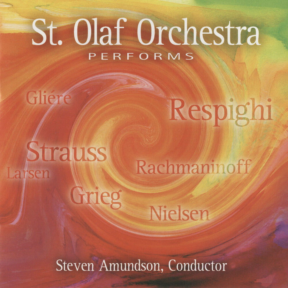 the album cover for St Olaf Orchestra / Amundson - St. Olaf Orchestra Performs