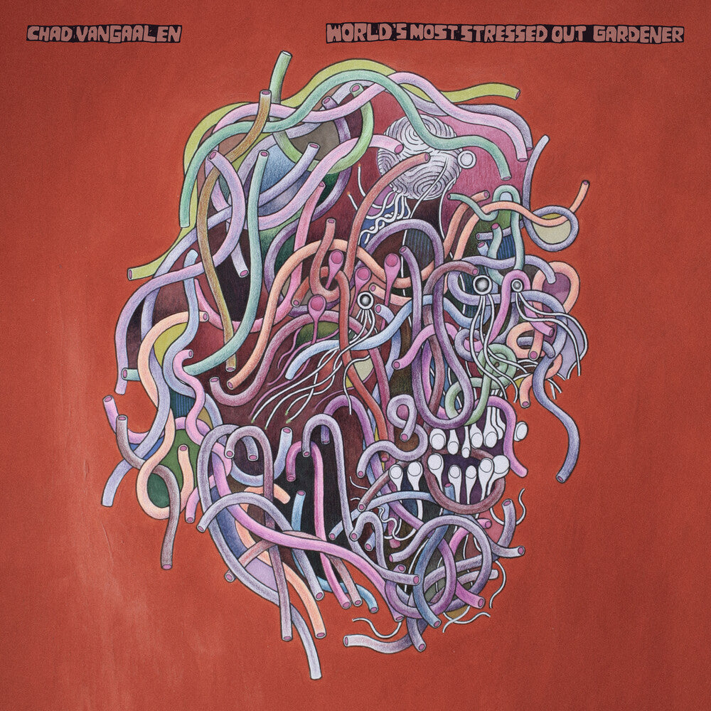 the album cover for Chad VanGaalen - World's Most Stressed Out Gardener