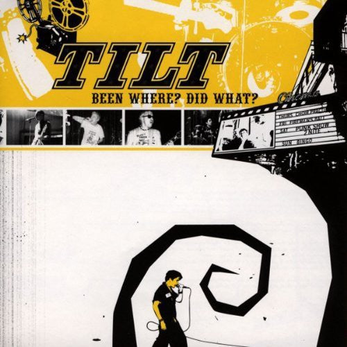 the album cover for Tilt - Benn Where? Did What?