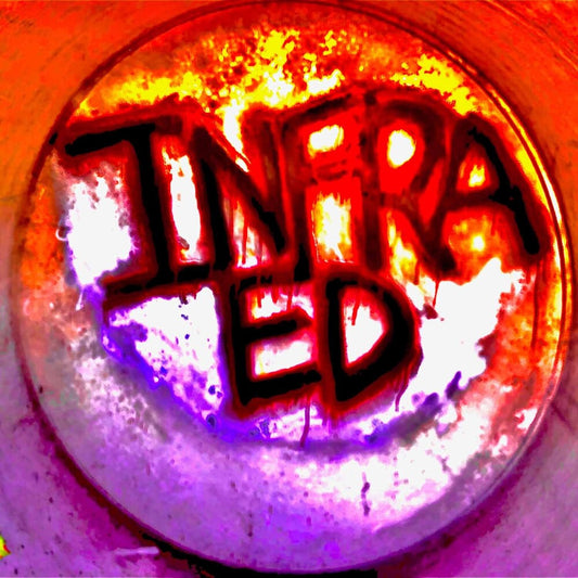 the album cover for Infra Ed - Electromagnetic Radiation