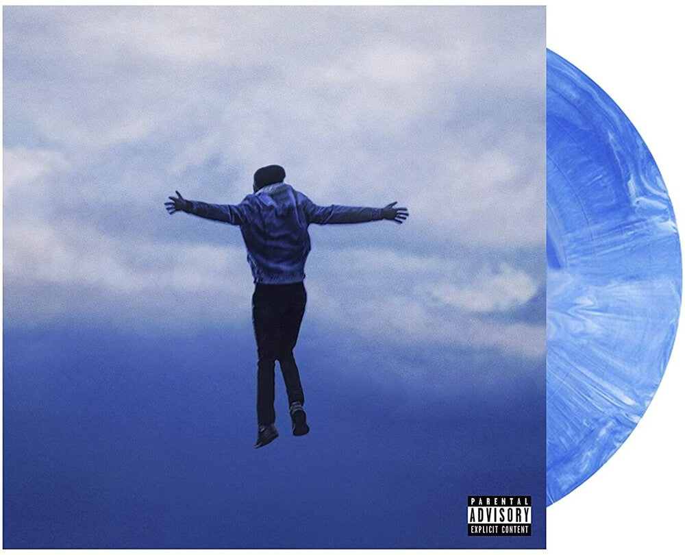 the album cover for Harry Hudson - Hey, I'm Here For You [Blue & White Marble 2 LP]