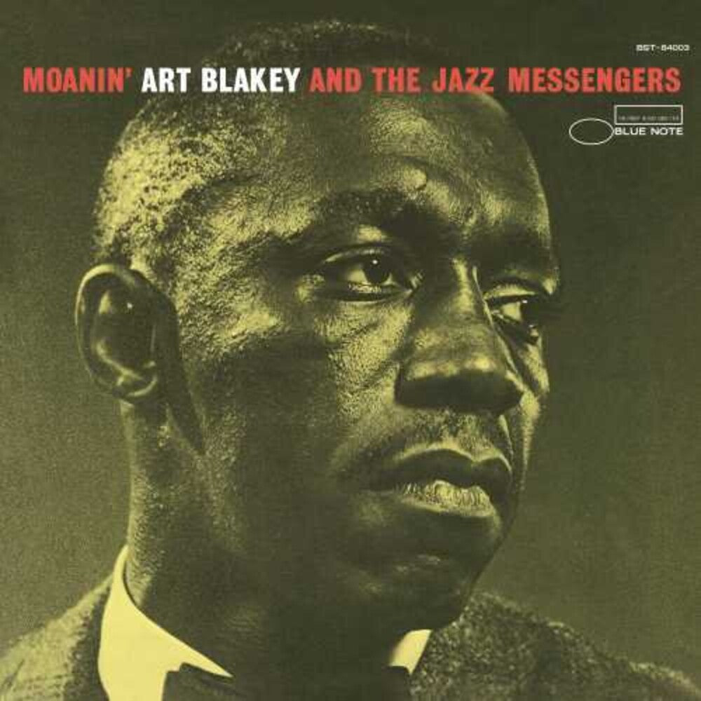the album cover for Art Blakey & The Jazz Messengers - Moanin'
