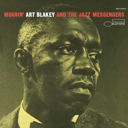 the album cover for Art Blakey & The Jazz Messengers - Moanin'