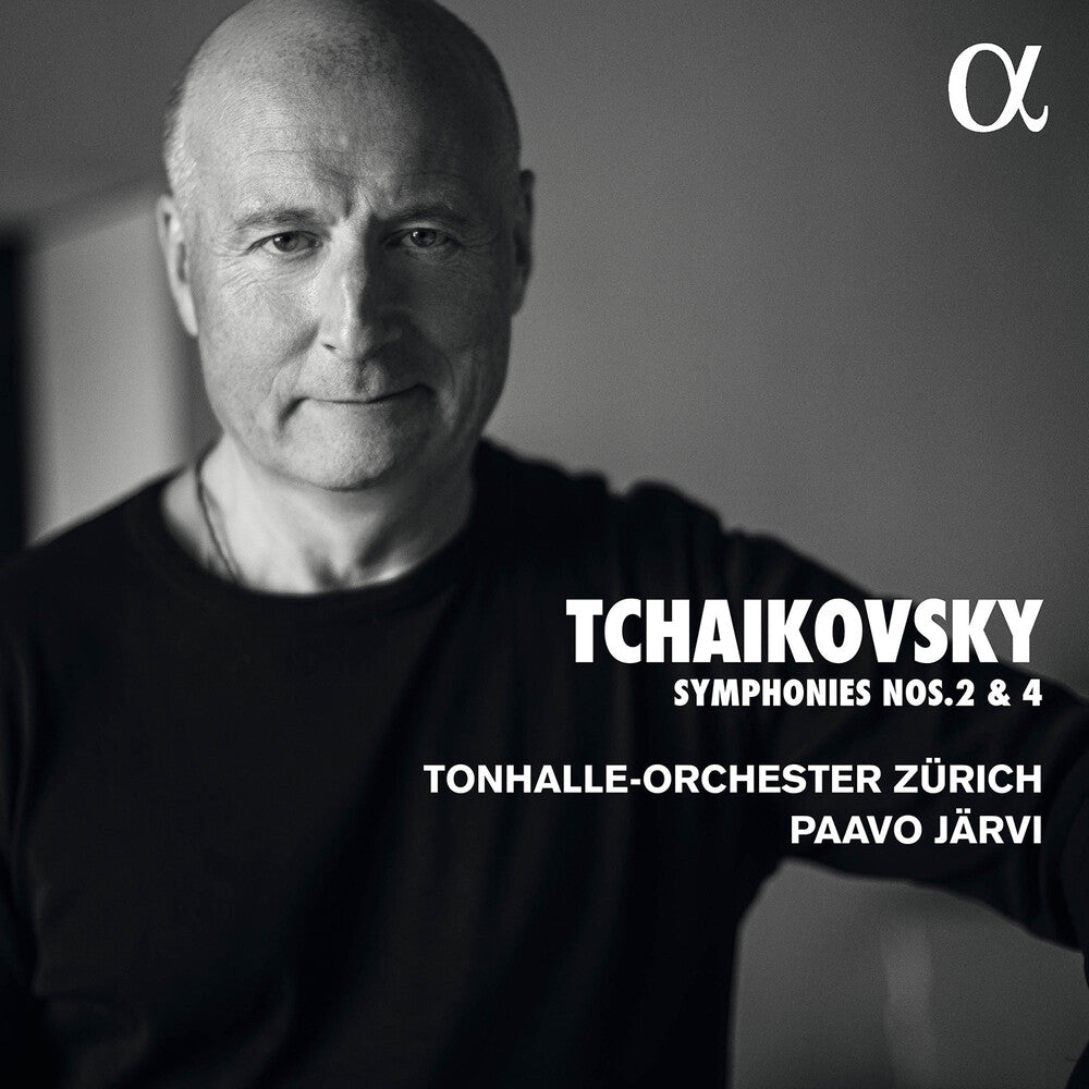 the album cover for Tchaikovsky / Tonhalle-Orchester Zurich / Jarvi - Symphonies 2 & 4