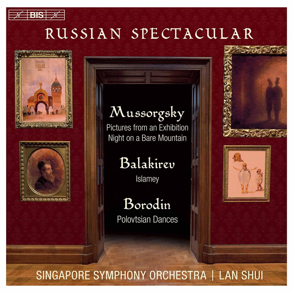the album cover for Balakirev / Singapore Symphony Chorus / Shui - Russian Spectacular