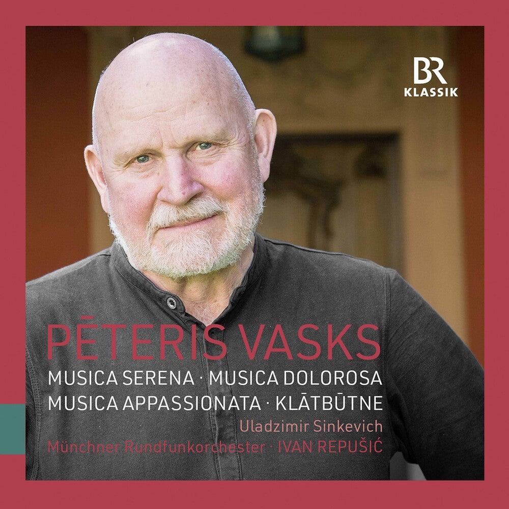 the album cover for Vasks / Sinkevich / Repusic - Orchestral Works