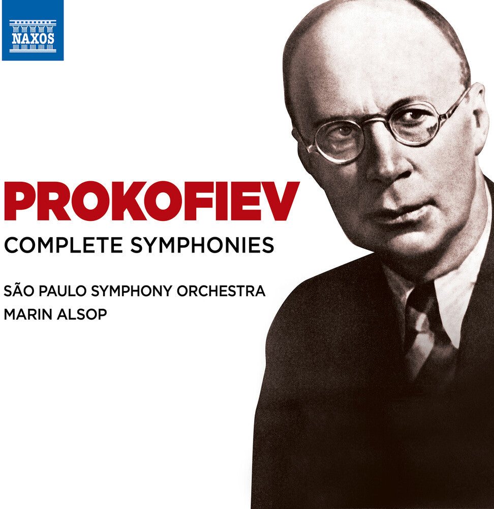 the album cover for Prokofiev / Sao Paulo Symphony / Alsop - Complete Symphonies