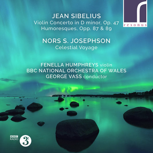 the album cover for Josephson / Humphreys / Vass - Violin Works