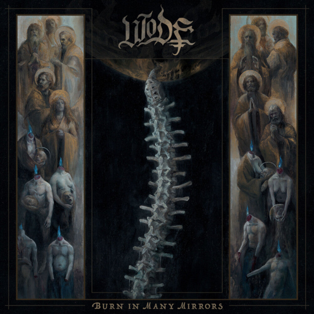the album cover for Wode - Burn In Many Mirrors