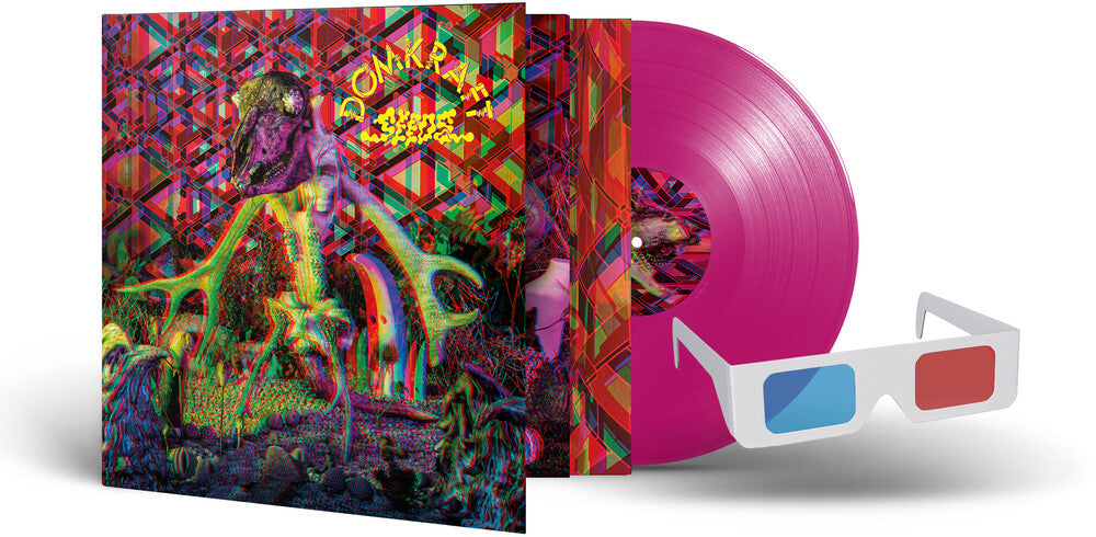 the album cover for Domkraft - Seeds (Violet Transparent Vinyl) (Gate) [Limited Edition]