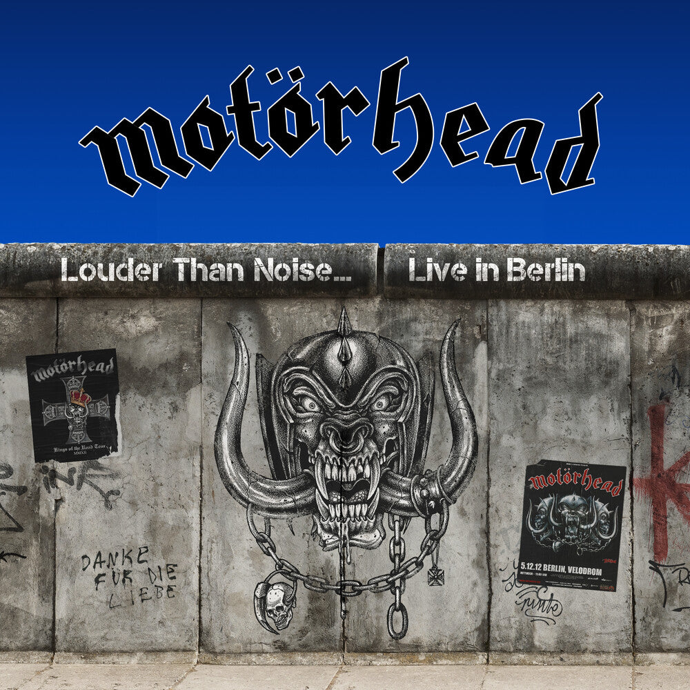 the album cover for Motörhead - Louder Than Noise... Live In Berlin [2LP]