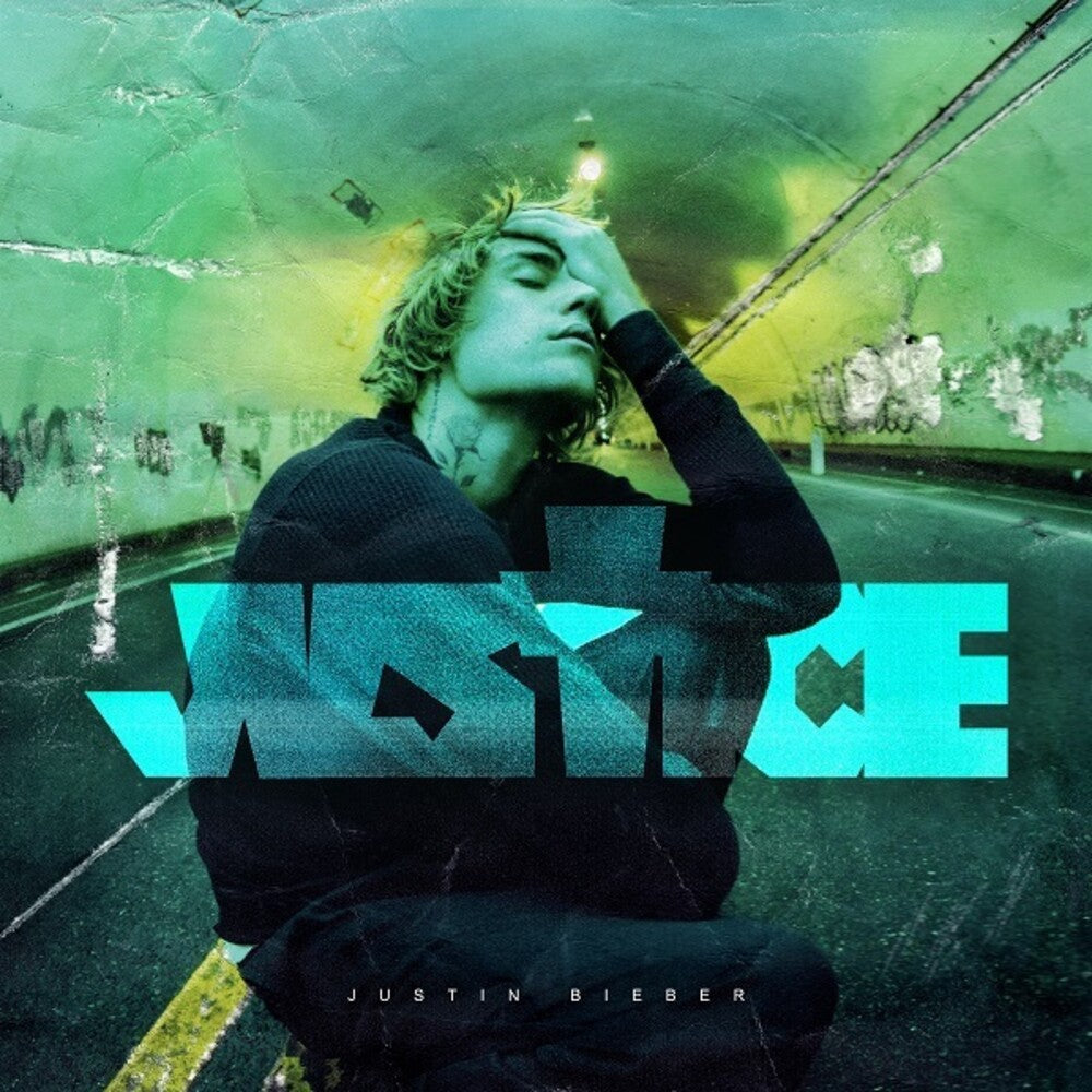 the album cover for Justin Bieber - Justice