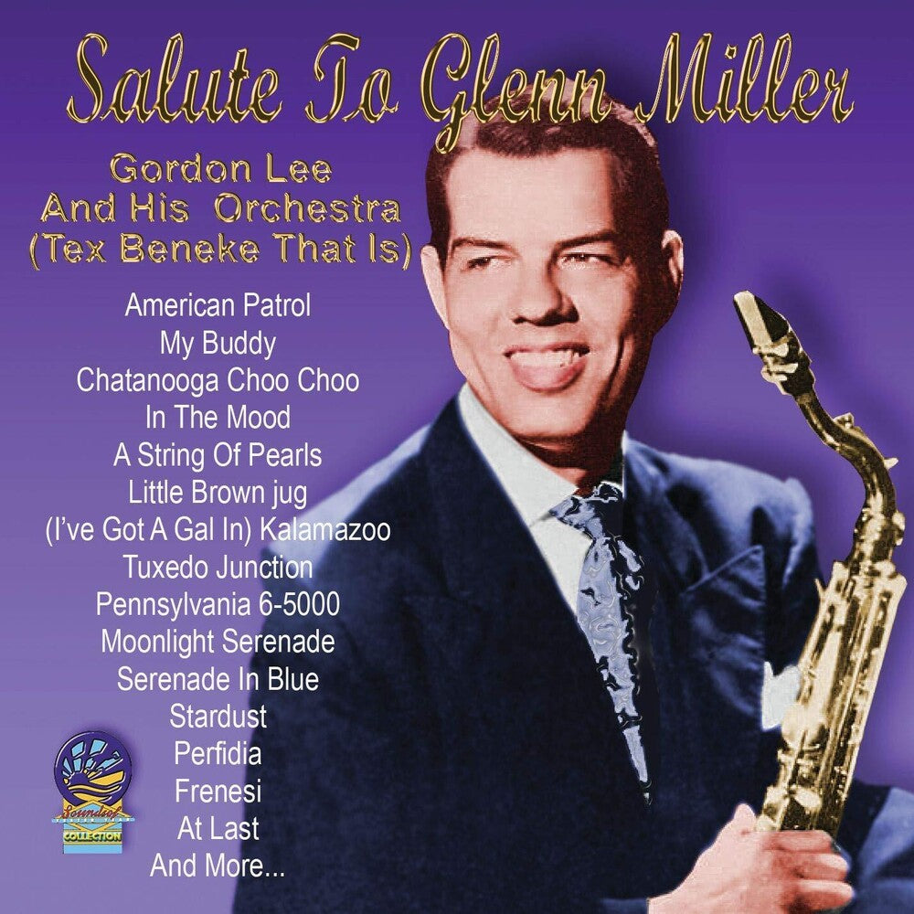 the album cover for Gordon Lee - Salute To Glenn Miller