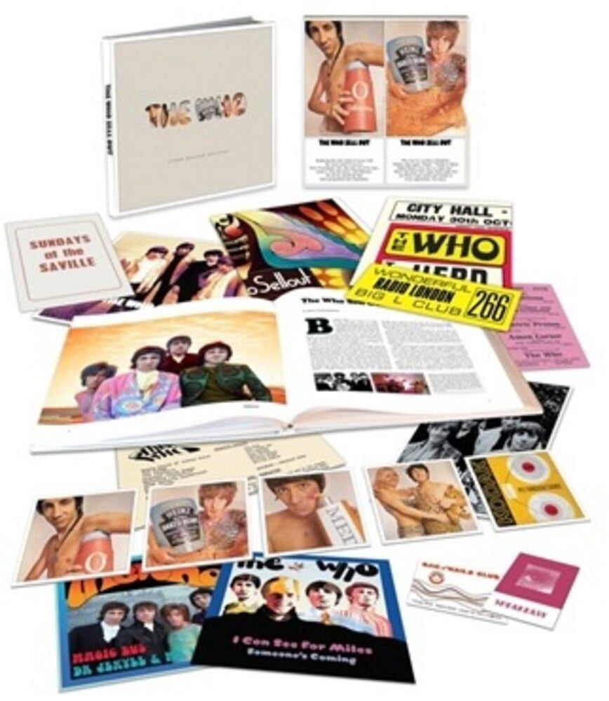 the album cover for The Who - The Who Sell Out: Deluxe Edition [5 CD + 2 7in Singles Box Set]