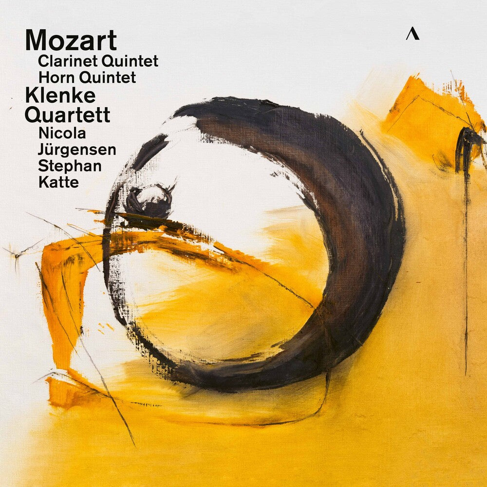 the album cover for Mozart / Klenke Quartett / Katte - Clarinet Quintet & Horn Quinte
