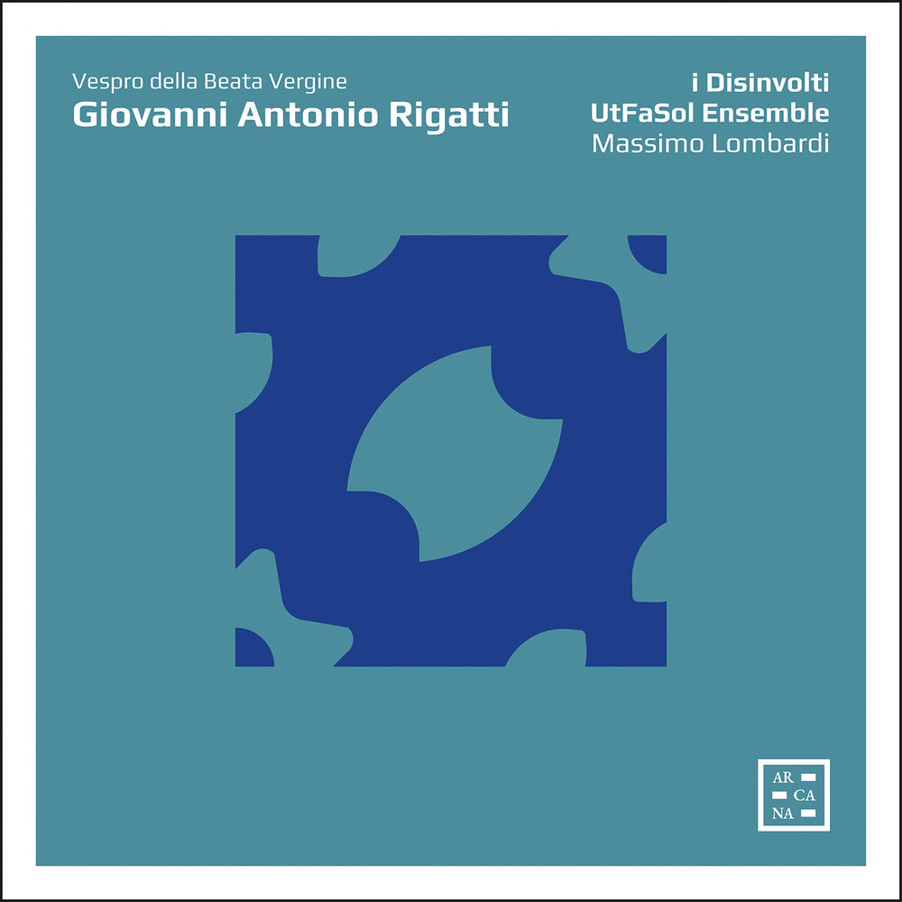 the album cover for Rigatti / I Disinvolti / Lombardi - Vespro Della Beata Vergine