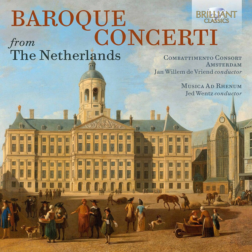 the album cover for Baroque Concerti / Various (4pk) - Baroque Concerti / Various (4pk)