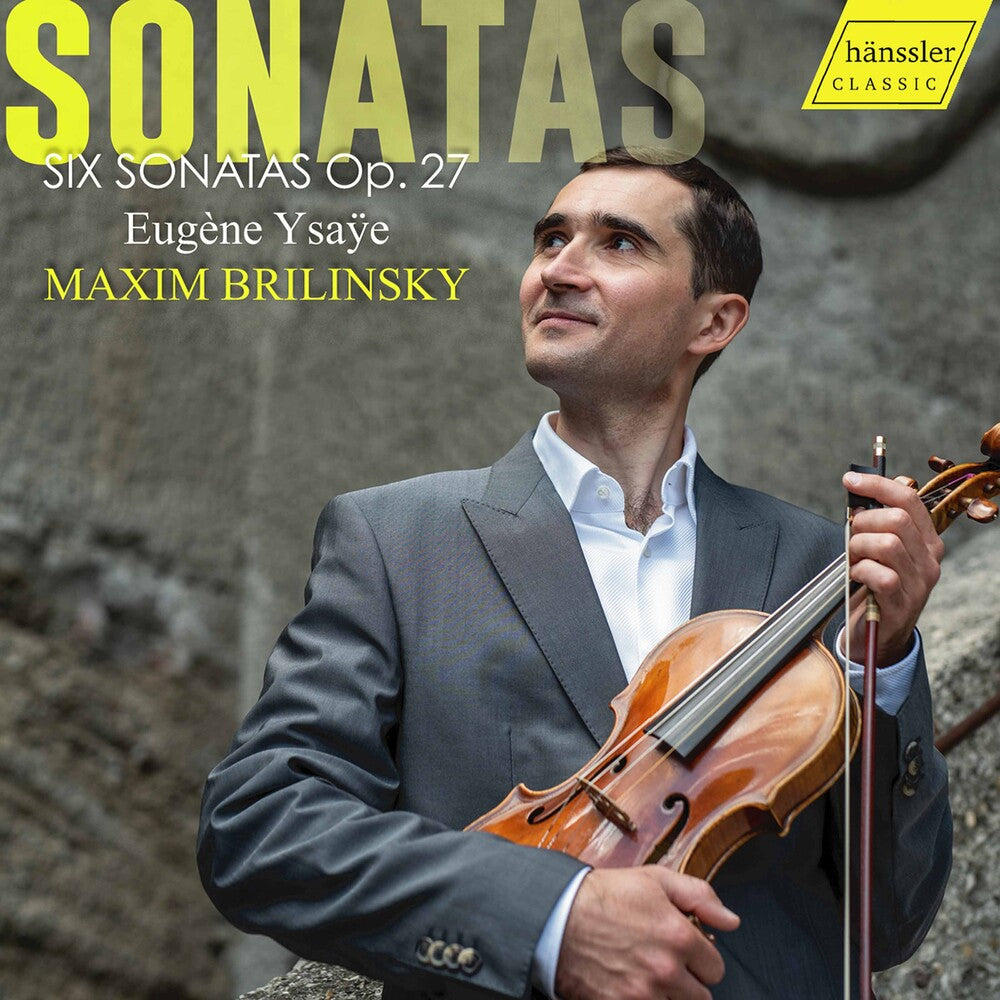 the album cover for Ysaye / Brilinsky - Six Sonatas 27