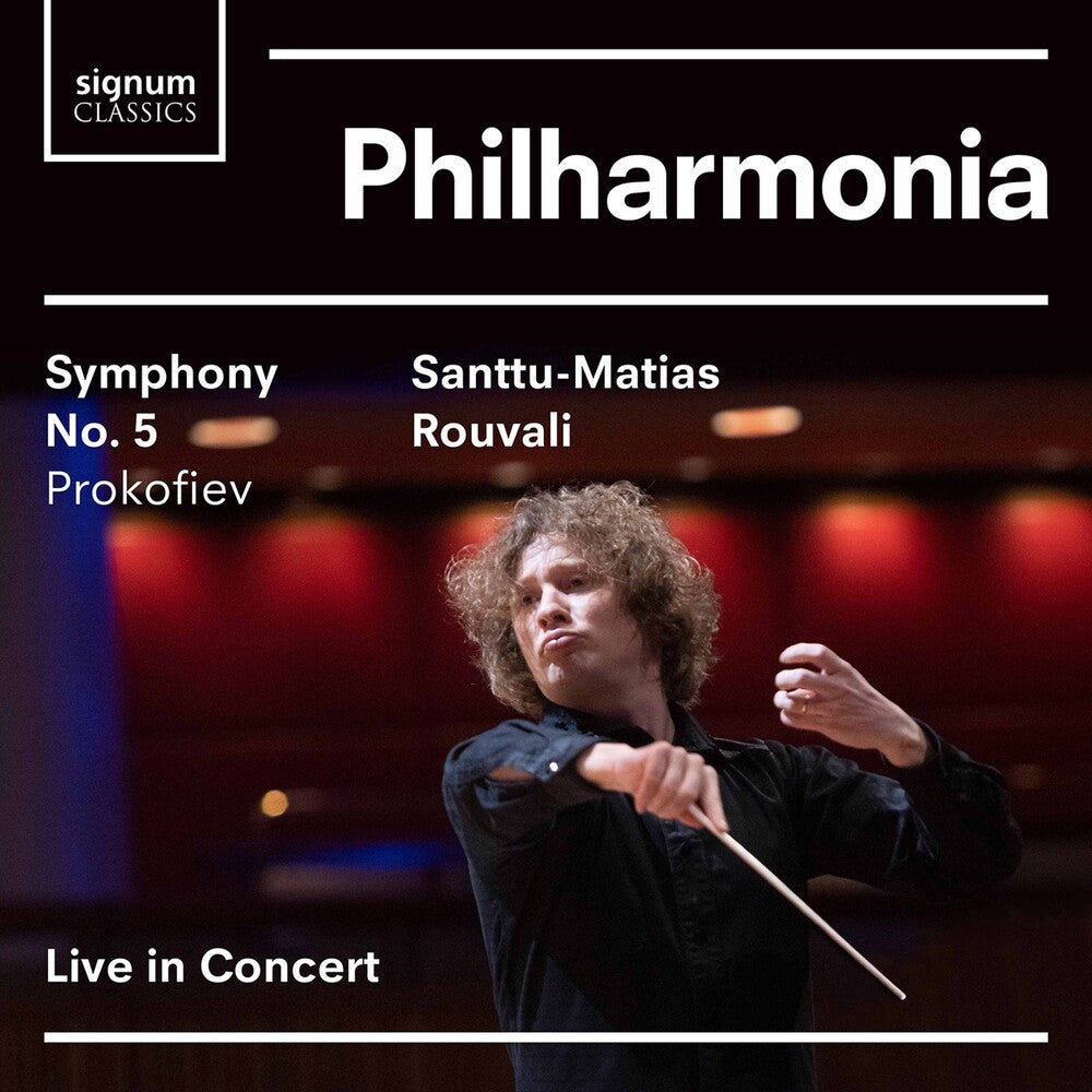 the album cover for Prokofiev / Philharmonia Orch / Rouvali - Symphony 5