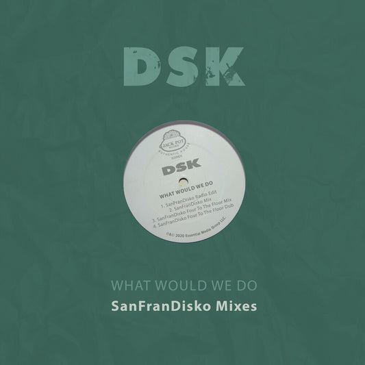 the album cover for DSK - What Would We Do - Sanfrandisko Mixes (Mod)