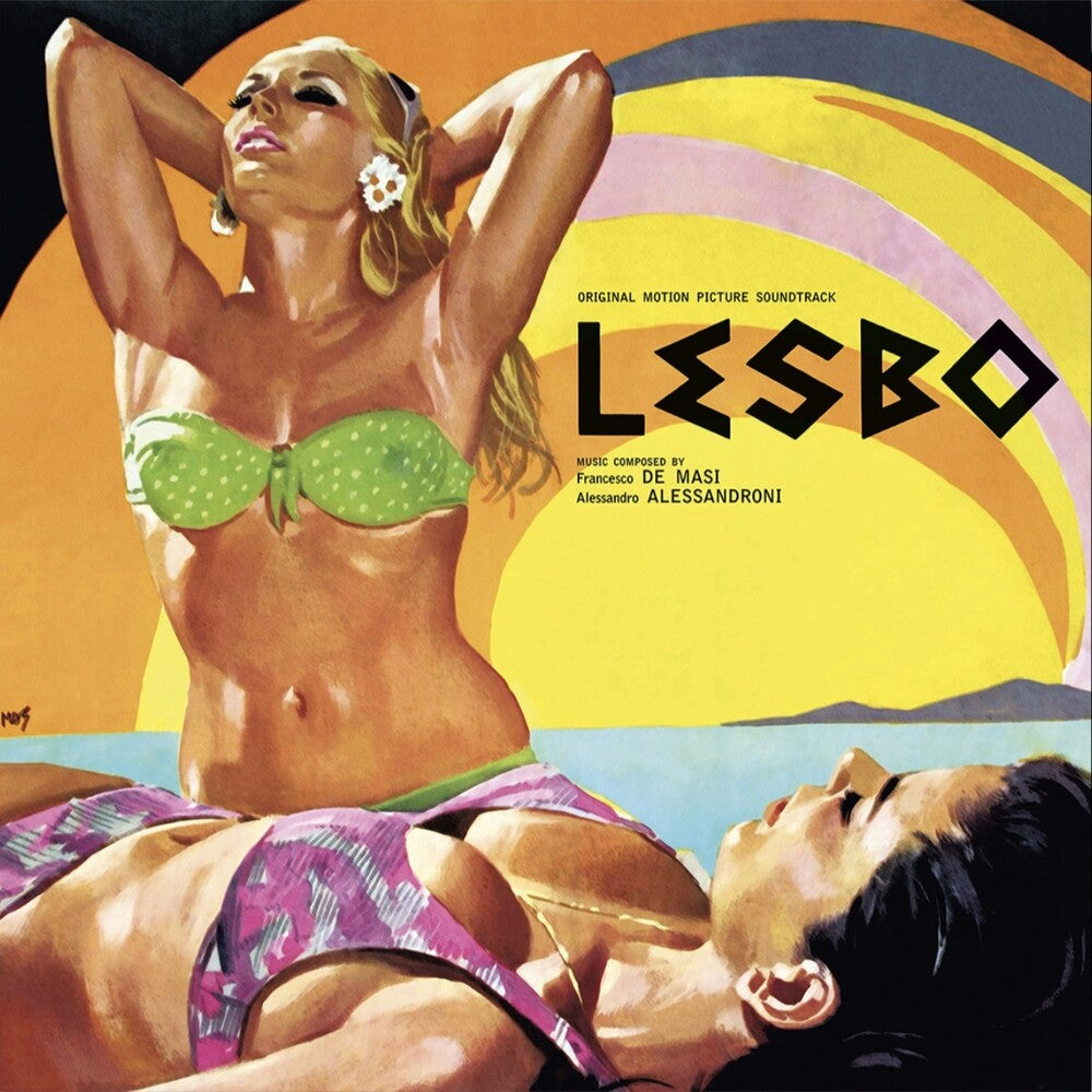 the album cover for De Francesco Masi  (Blk) (Ltd) (Ita) - Lesbo / O.S.T. (Blk) [Limited Edition] (Ita)