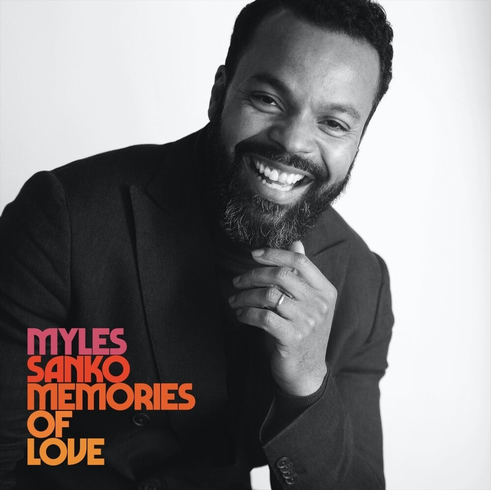 the album cover for Myles Sanko - Memories Of Love