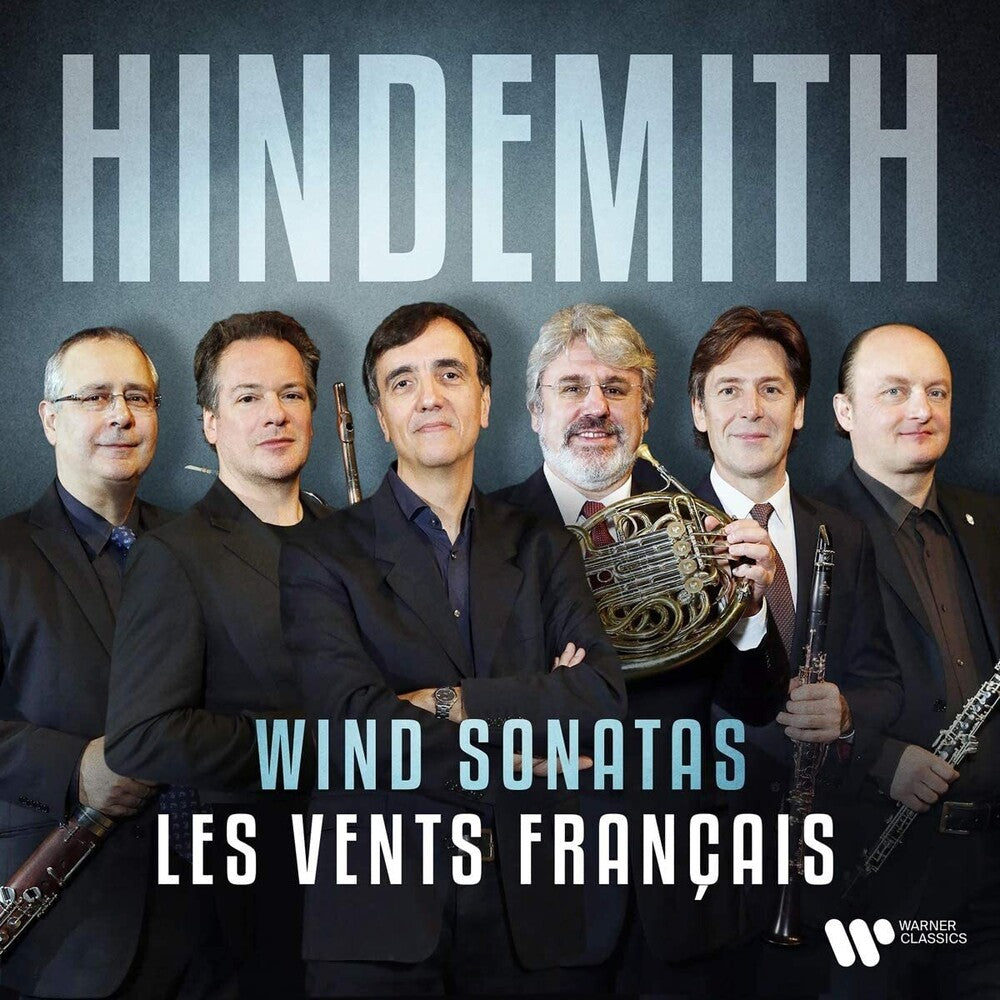 the album cover for Les Vents Francais - Hindemith: Wind Sonatas