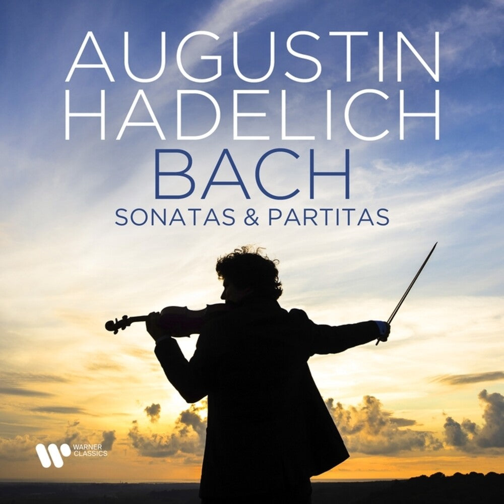 the album cover for Augustin Hadelich - Bach - Sonatas & Partitas [Digipak]
