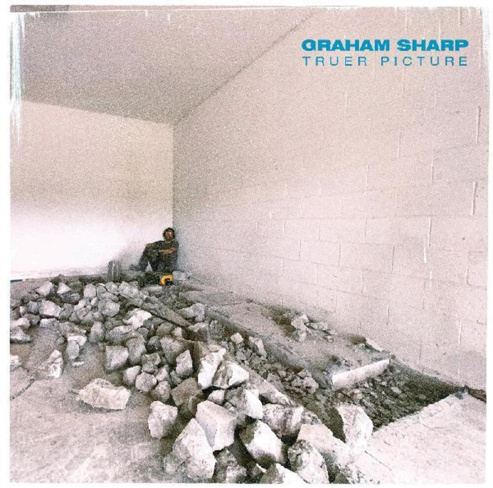 the album cover for Graham Sharp - Truer Picture (First Edition) (Blue) [Colored Vinyl]