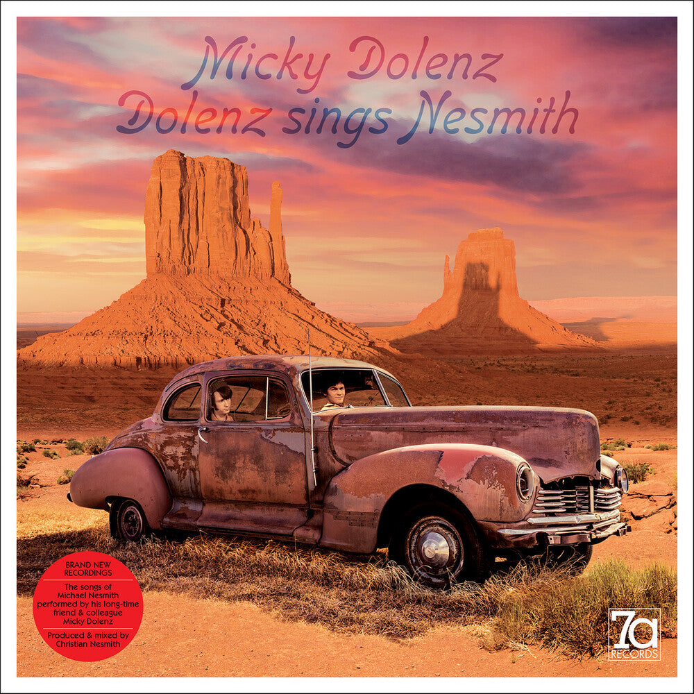 the album cover for Micky Dolenz - Sings Nesmith [180gm Turquoise Coloured Vinyl] [Import]
