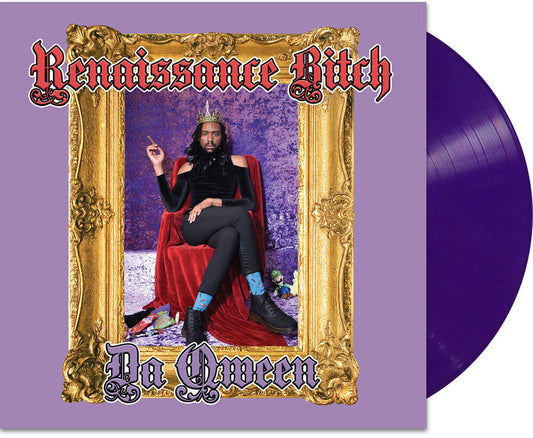 the album cover for Da Qween - Renaissance Bitch (Purple Vinyl) [Colored Vinyl] [Limited Edition]