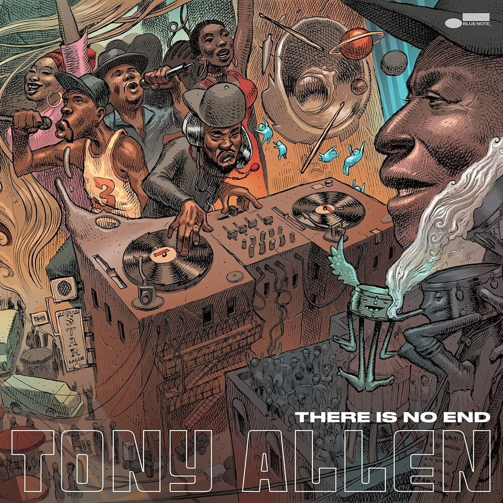 the album cover for Tony Allen - There Is No End [2 LP]