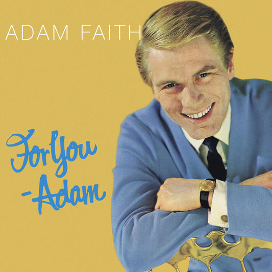 the album cover for Adam Faith - For You