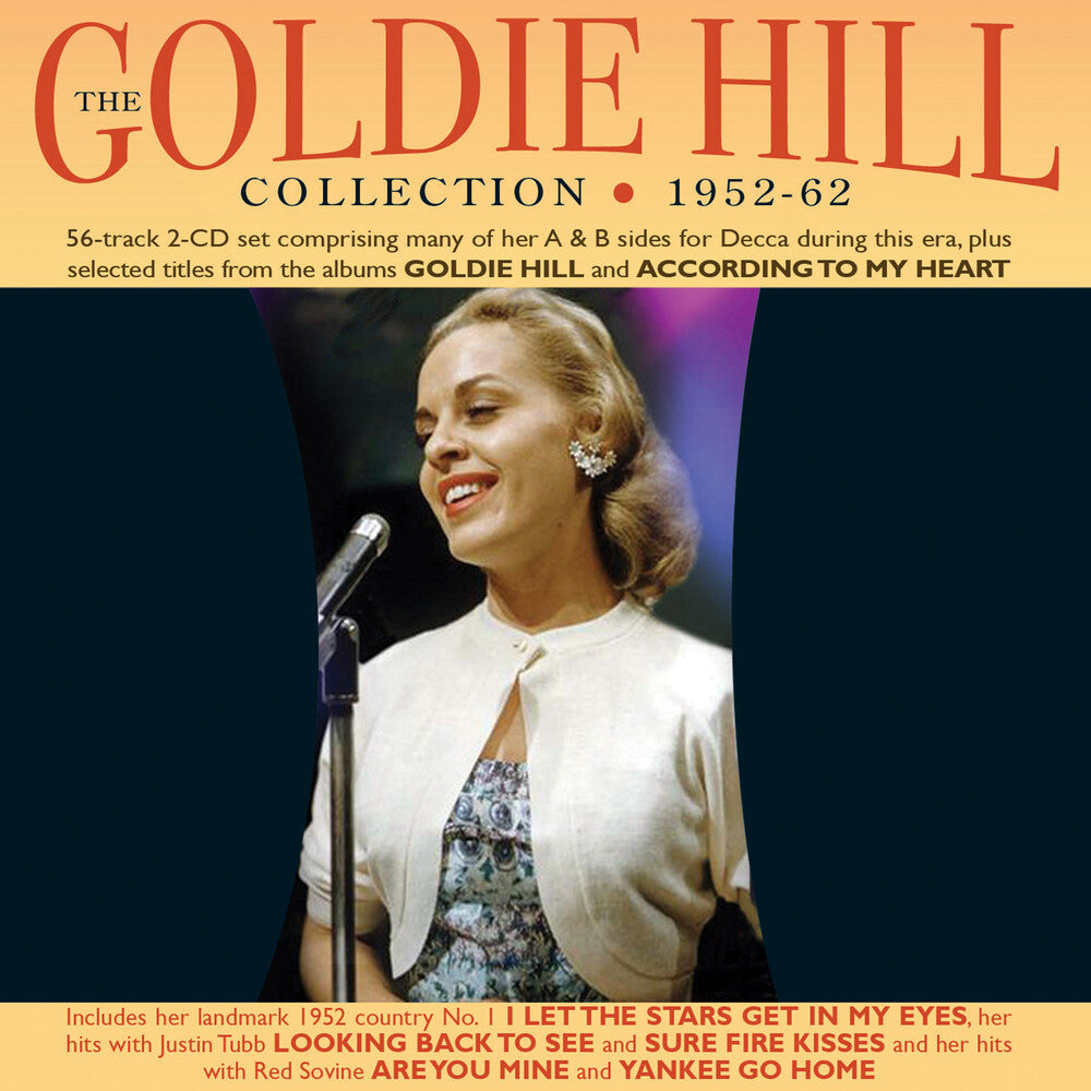 the album cover for Goldie Hill - Collection 1952-62