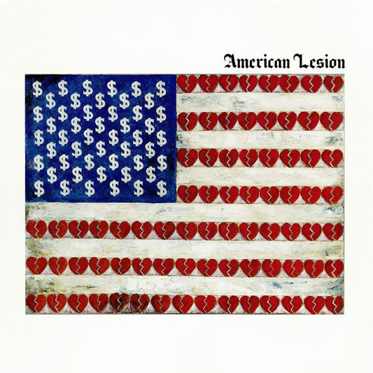 the album cover for Greg Graffin - American Lesion (Blue Vinyl) (Blue) [Colored Vinyl]