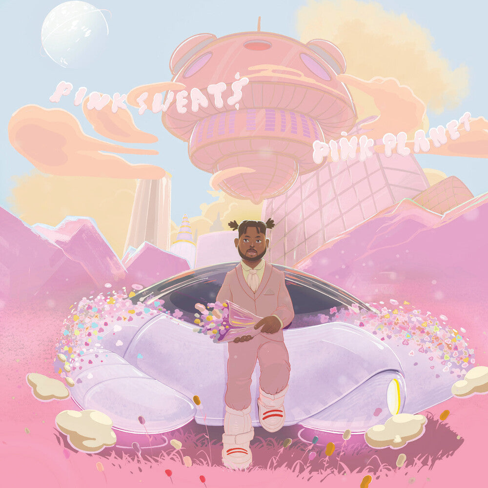 the album cover for Pink Sweat$ - PINK PLANET