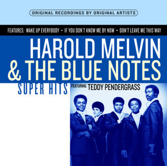 the album cover for Harold Melvin & The Blue Notes - Super Hits