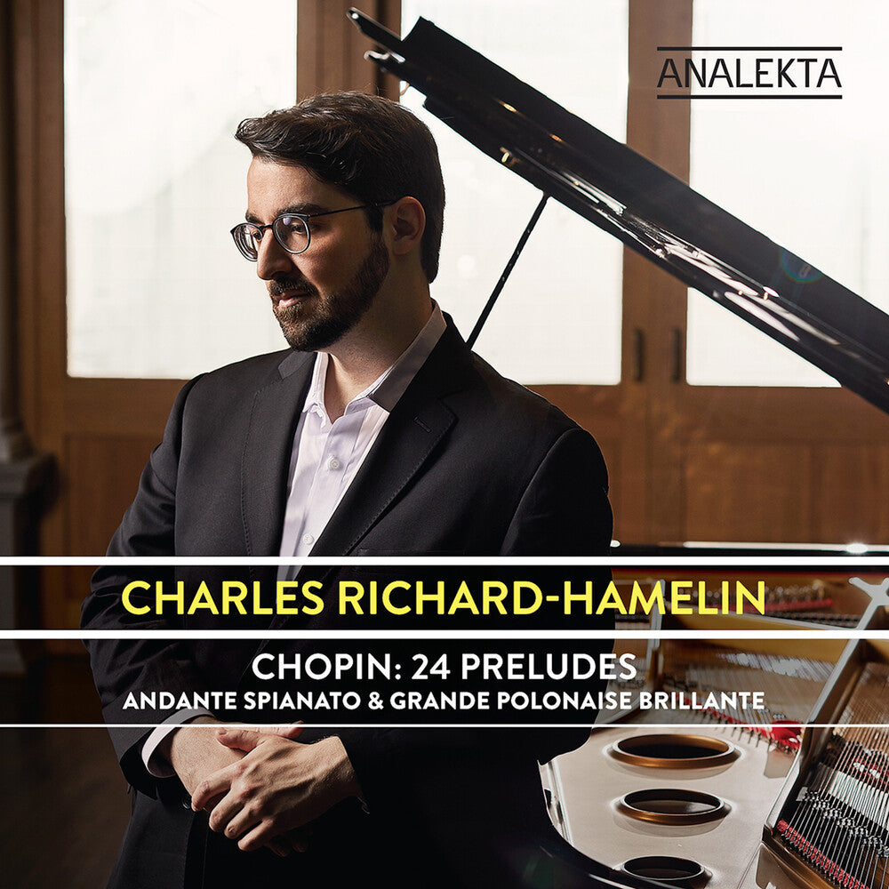 the album cover for Chopin / Richard-Hamelin - 24 Preludes