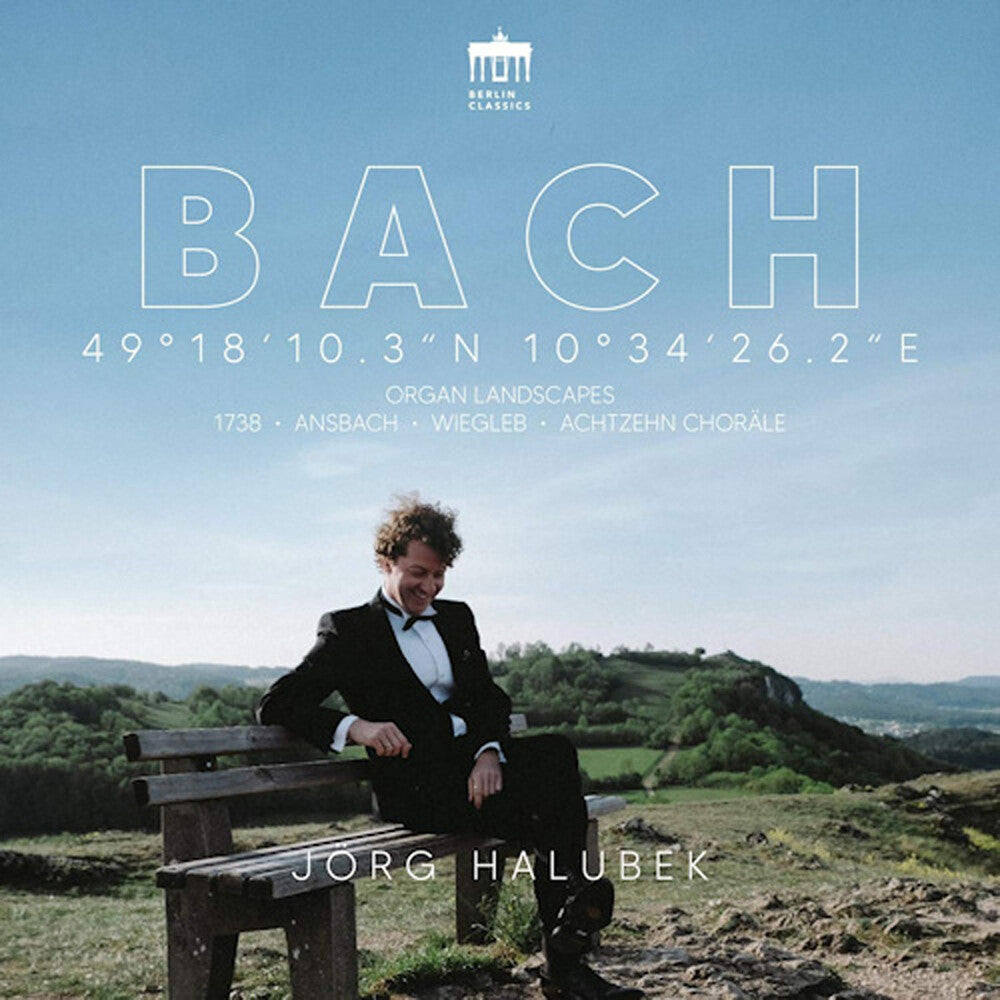 the album cover for J Bach .S. / Halubek - 49 18 10 3 N 10 34 26 2 E (2pk)