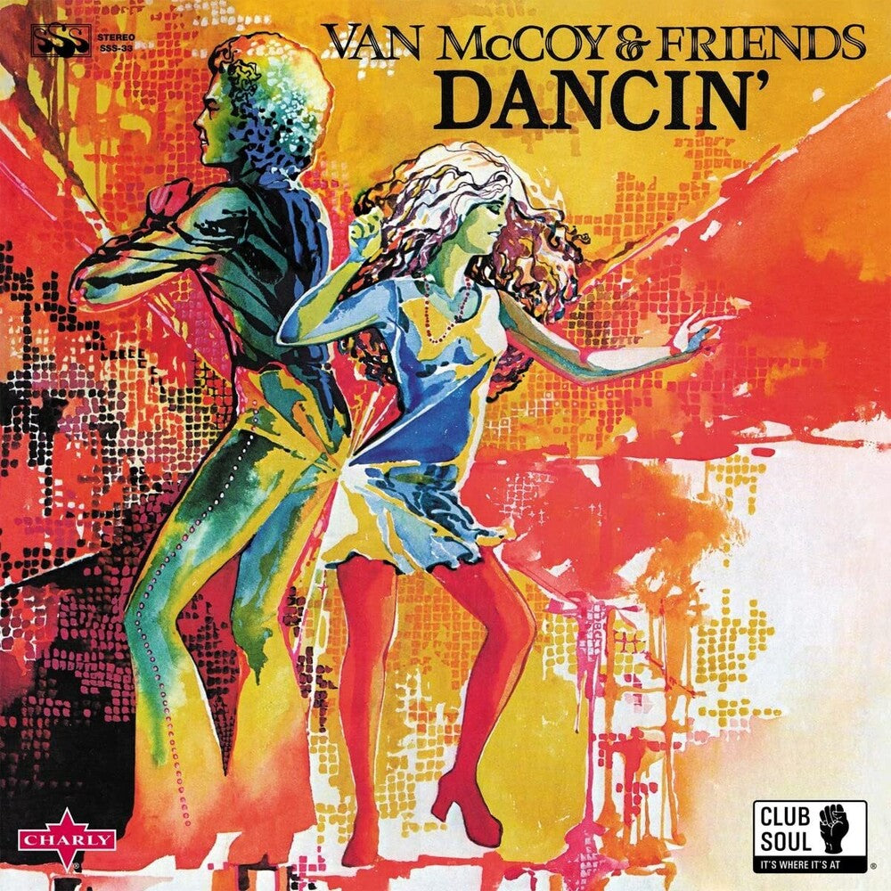 the album cover for Van McCoy - Dancin'