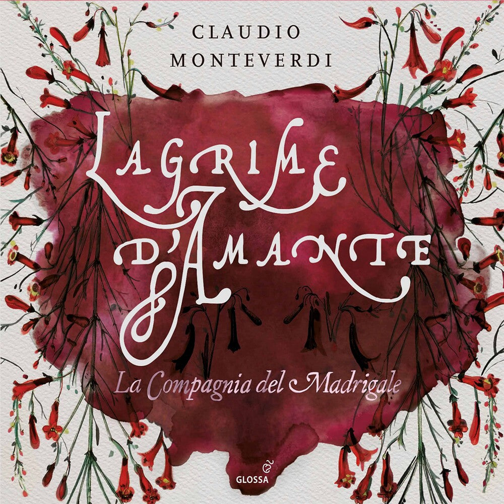 the album cover for Monteverdi / Compagnia Del Madrigale - Lagrime D'amante