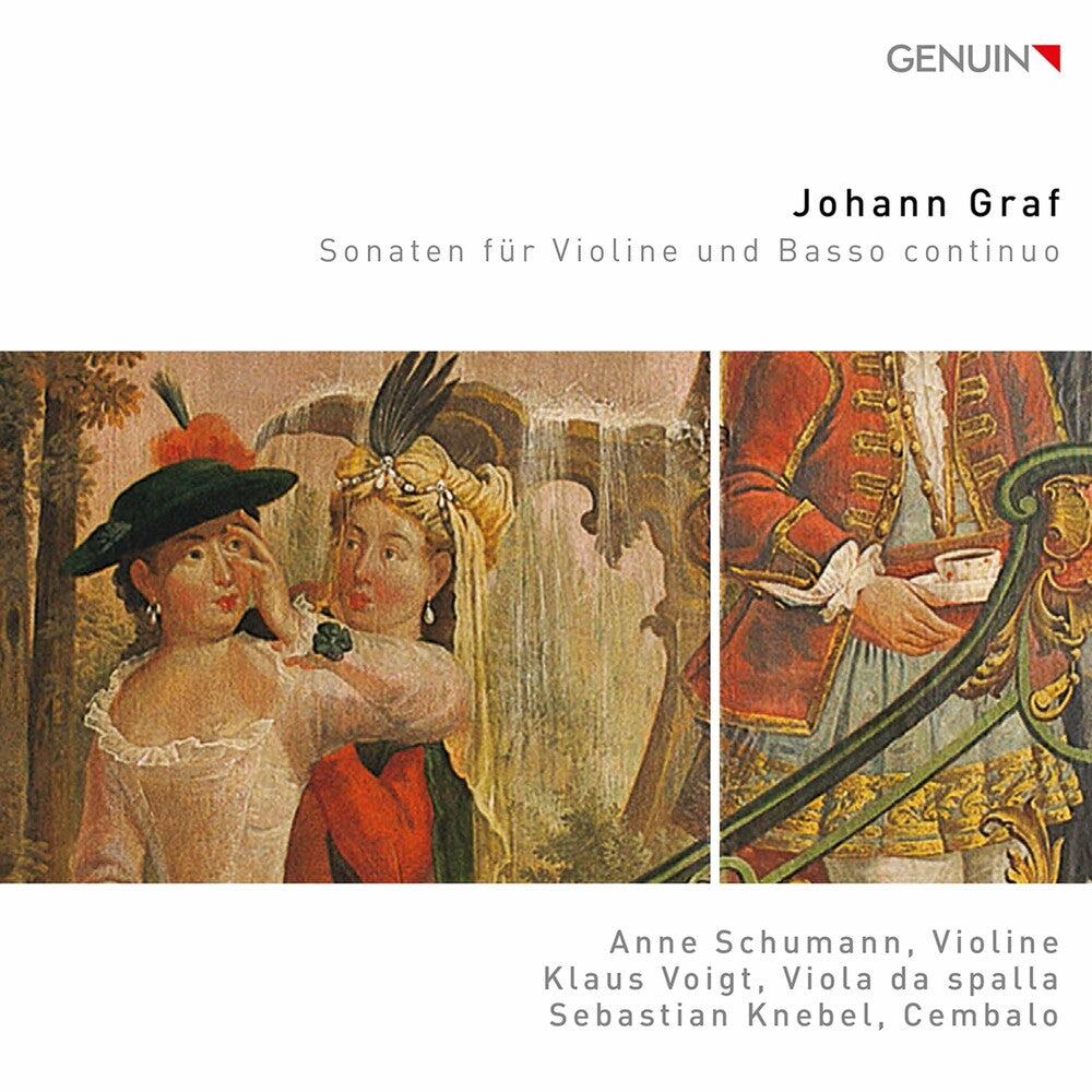 the album cover for Graf / Schumann / Voigt - Sonaten Fur Violine