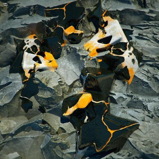 the album cover for Eomac - Cracks [Colored Vinyl] [Limited Edition] (Org)