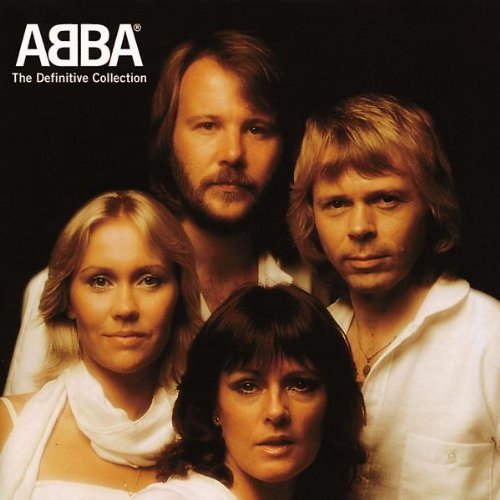 the album cover for ABBA - Definitive Collection