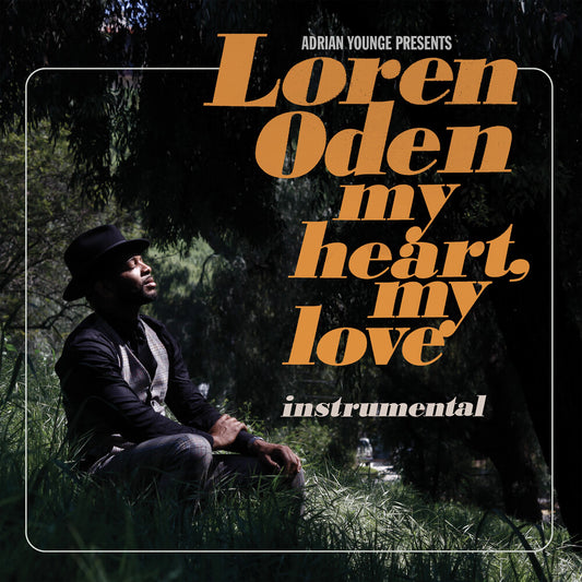 the album cover for Loren Oden - My Heart My Love Instrumentals