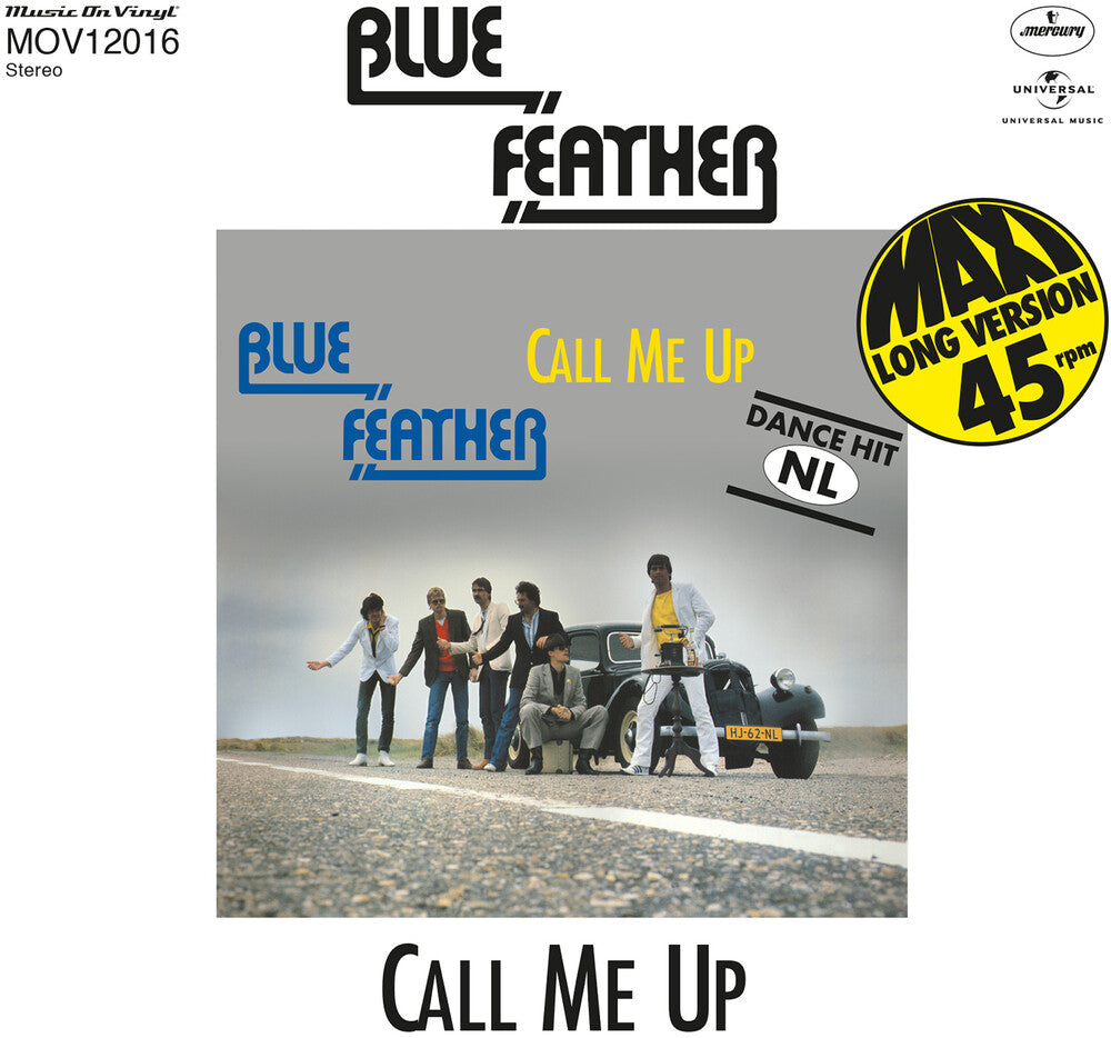 the album cover for Blue Feather - Call Me Up / Let's Funk Tonight (10in) (Blue) (Ep)