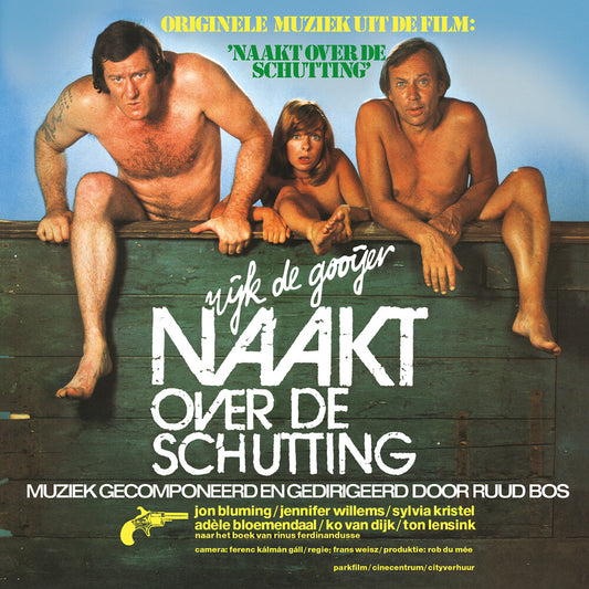 the album cover for Ruud Bos (Colv) (Ltd) (Ogv) (Wht) (Iex) - Naakt Over De Schutting / O.S.T. [Colored Vinyl] [Limited Edition]