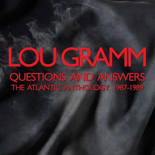 the album cover for Lou Gramm - Questions & Answers: Atlantic Anthology 1987-1989