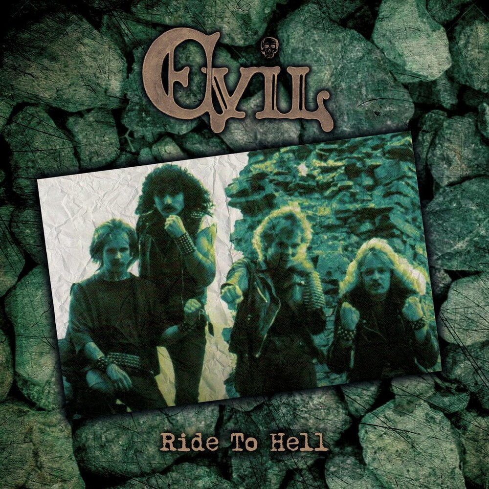 the album cover for Evil - Ride To Hell